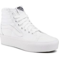 Sneakersy VANS - Sk8-Hi Platform 2 VN0A3TKNQLZ1 True White/True White. Białe półbuty damskie Vans, ze skóry. Za 399,00 zł.