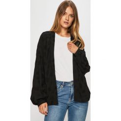 Answear - Kurtka. Czarne kurtki damskie ANSWEAR, s, z haftami, z bawełny, krótkie. W wyprzedaży za 49,90 zł.