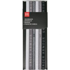 Under Armour - Opaska (6-pack). Różowe opaski damskie Under Armour, bez wzorów, z elastanu. W wyprzedaży za 49,90 zł.