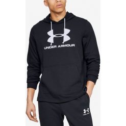 Under Armour Terry Bluza Czarny. Czarne bluzy męskie Under Armour, xl, z nadrukiem, z poliesteru, bez kołnierzyka, bez rękawów, bez kaptura. Za 274,95 zł.