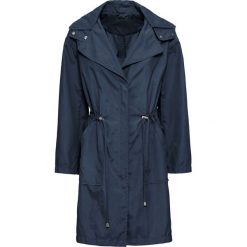 Parka letnia bez podszewki bonprix ciemnoniebieski. Niebieskie parki damskie bonprix, na lato, bez wzorów, bez kaptura. Za 62,99 zł.
