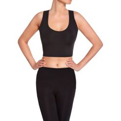 Bas Black Top damski BB151 czarny r. L. Czarne topy sportowe damskie marki Bas Black, l. Za 49,90 zł.