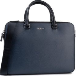 Torba na laptopa MICHAEL MICHAEL KORS - Henry 33F9LHYA6L Navy. Niebieskie torby męskie skórzane MICHAEL Michael Kors, bez wzorów, ze skóry. Za 1839,00 zł.