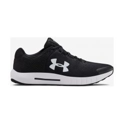 Under Armour Micro G® Pursuit BP Tenisówki Czarny. Czarne trampki męskie Under Armour, bez wzorów, z materiału, bez zapięcia. Za 257,95 zł.