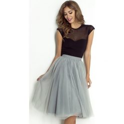 SPÓDNICA YASMINE. Spódniczki damskie ivon, w paski, z tkaniny, eleganckie, proste. Za 249,00 zł.