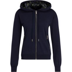 Bluza Armani Exchange 6GYM71 YJ43Z 1593. Niebieskie bluzy damskie Armani Exchange, xs, bez wzorów, z bawełny, bez rękawów, bez kaptura. W wyprzedaży za 309,00 zł.