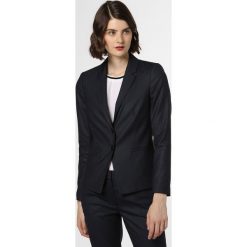 Apriori - Blezer damski, niebieski. Niebieskie bolerka i narzutki damskie Apriori, bez wzorów, bez rękawów. Za 579,95 zł.