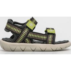 Timberland - Sandały dziecięce. Szare sandały chłopięce Timberland, z gumy, bez zapięcia. W wyprzedaży za 179,90 zł.