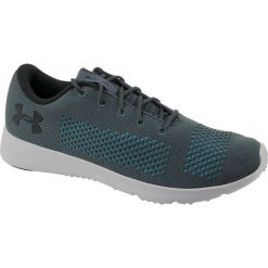 Under Armour Rapid 1297445-008. Szare buty sportowe męskie Under Armour, z tkaniny, bez zapięcia, do biegania. W wyprzedaży za 209,99 zł.