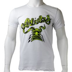 Adidas Mens Tentro Grph Tee S91422 t-shirt męskie białe, żółte XS. Żółte t-shirty męskie Adidas, s, z nadrukiem, z bawełny, bez kołnierzyka, krótkie. W wyprzedaży za 69,99 zł.