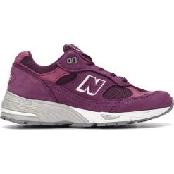 New Balance 991 Tenisówki Fioletowy. Fioletowe trampki i tenisówki damskie New Balance, bez wzorów, ze skóry, bez zapięcia. Za 929,95 zł.