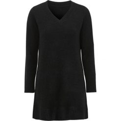 Cellbes Długi sweter z dekoltem w serek. Czarny female czarny 46/48. Czarne tuniki damskie Cellbes, na co dzień, bez wzorów, z dzianiny, eleganckie, z dekoltem w serek, z długim rękawem. Za 169,00 zł.