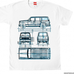 Koszulka NISSAN PATROL tshirt. Szare koszulki męskie Pakamera, m, bez wzorów, bez kołnierzyka. Za 77,00 zł.