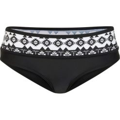 Figi bikini bonprix czarno-biały wzorzysty. Czarne stroje kąpielowe damskie bonprix, bez wzorów. Za 54,99 zł.