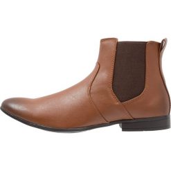 Buty zimowe męskie: Feud London BUMP TOE CHELSEA Botki tan