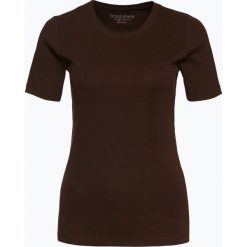 Brookshire - T-shirt damski, brązowy. Czarne t-shirty damskie marki brookshire, m, w paski, z dżerseju. Za 39,95 zł.