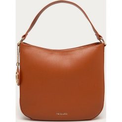 Trussardi Jeans - Torebka. Czarne torby damskie na zakupy Trussardi Jeans, bez wzorów, z poliesteru, na ramię, bez dodatków. Za 649,90 zł.