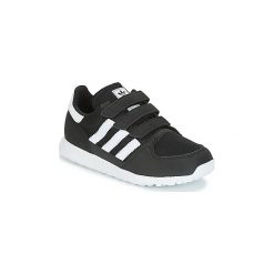 Buty Dziecko adidas OREGON C. Czarne trampki dziewczęce Adidas, bez wzorów, bez zapięcia. Za 175,20 zł.