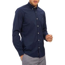 Koszula w kolorze granatowym. Niebieskie koszule męskie GALVANNI, m, bez wzorów, button down, bez rękawów. W wyprzedaży za 124,95 zł.
