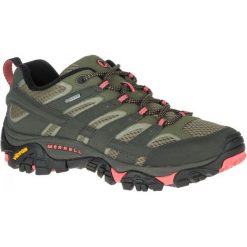 Merrell Buty Damskie Moab 2 Gtx Czarny/Oliwkowy 4,5 (37,5). Czarne buty sportowe damskie marki Merrell, bez wzorów, z syntetyku, sportowe, trekkingowe, gore-tex. W wyprzedaży za 435,00 zł.