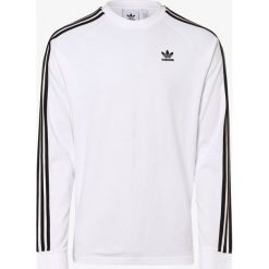 Adidas Originals - Męska koszulka z długim rękawem, biały. Białe koszulki męskie adidas Originals, s, w paski, bez kołnierzyka, z długim rękawem, długie. Za 159,95 zł.