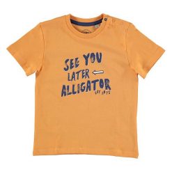 T-shirty chłopięce z nadrukiem: Koszulka w kolorze pomarańczowym