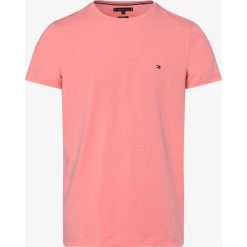 Tommy Hilfiger - T-shirt męski, różowy. Różowe t-shirty męskie TOMMY HILFIGER, xl, bez wzorów, z dżerseju, bez kołnierzyka. Za 139,95 zł.