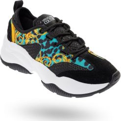 SNEAKERSY VERSACE JEANS COUTURE. Sneakersy damskie Versace Jeans Couture, z jeansu. W wyprzedaży za 587,30 zł.