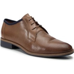 Półbuty GINO ROSSI - Mare MPU076-Z76-5J00-3300-0 88. Pomarańczowe buty wizytowe męskie Gino Rossi, bez wzorów, ze skóry, eleganckie, bez zapięcia. W wyprzedaży za 239,00 zł.