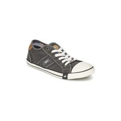 Buty Mustang TIRON. Szare trampki męskie marki Mustang, bez wzorów, bez zapięcia. Za 199,00 zł.