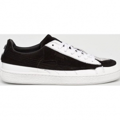 Puma - Buty Suede Classic x Karl. Szare buty sportowe damskie Puma, z gumy. Za 599,90 zł.