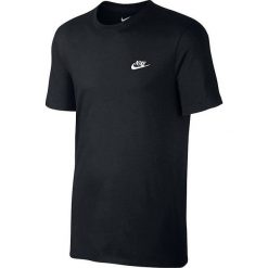 Nike Club Embroidery Futura T-Shirt 827021-011. Czarne t-shirty męskie Nike, m, z bawełny. W wyprzedaży za 69,99 zł.