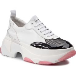 Sneakersy PATRIZIA PEPE - 2V8666/A3KW-F1YD David. Białe półbuty damskie Patrizia Pepe, ze skóry. Za 1239,00 zł.
