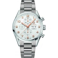 ZEGAREK TAG HEUER CARRERA CV2A1AC.BA0738. Szare zegarki męskie TAG HEUER, złote. Za 20360,00 zł.