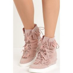 Sneakersy damskie: Różowe Sneakersy Ginny
