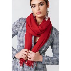 Szaliki damskie: NA-KD Accessories Tkany szalik – Red