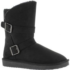 Buty zimowe damskie: Zimowe botki „Camphor” w kolorze czarnym