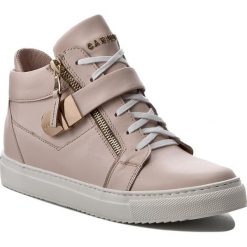 Sneakersy CARINII - B3948 I76-000-000-B88. Różowe półbuty damskie marki Carinii, bez wzorów, ze skóry, bez obcasa, na obcasie, bez zapięcia. W wyprzedaży za 299,00 zł.
