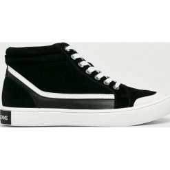 Calvin Klein Jeans - Trampki. Czarne trampki męskie marki Calvin Klein Jeans, z jeansu, na sznurówki. W wyprzedaży za 379,90 zł.
