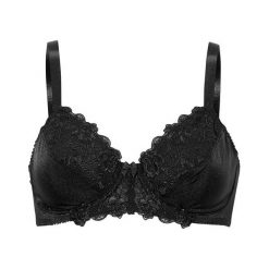 Cellbes Biustonosz z fiszbinami Vicky czarny female czarny 85D. Czarne biustonosze sportowe damskie Cellbes, w koronkowe wzory, z koronki. Za 89,00 zł.