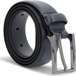 Pasek Męski JOOP! - 7005 170001606 85 22. Czarne paski męskie JOOP!, w paski, ze skóry. Za 249,00 zł.