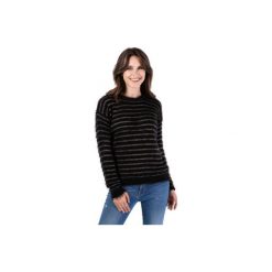 Sweter damski klasyczny. Czarne swetry klasyczne damskie marki TXM, z klasycznym kołnierzykiem. Za 24,99 zł.