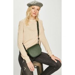 Answear - Torebka. Szare torebki klasyczne damskie ANSWEAR, w paski, ze skóry, małe. Za 189,90 zł.