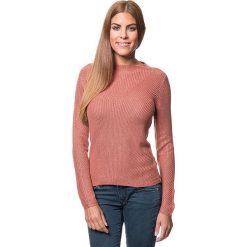 Sweter w kolorze brudnego różu. Różowe bez kategorii Benetton, s, z dzianiny, z okrągłym kołnierzem. W wyprzedaży za 129,95 zł.