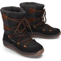 MANITU 991263-1 schwarz, śniegowce damskie. Śniegowce damskie Manitu, z polaru, na sznurówki. Za 349,90 zł.