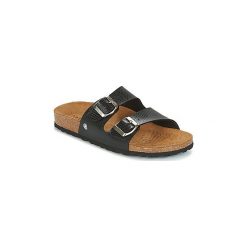 Klapki Casual Attitude GIPPER. Czarne klapki damskie marki Casual Attitude, bez wzorów, bez obcasa. Za 103,20 zł.