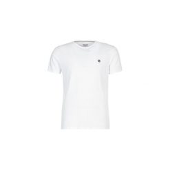 T-shirty z krótkim rękawem Timberland SS DUNSTAN RIVER CREW TEE. Białe t-shirty męskie Timberland, xl, bez wzorów, bez kołnierzyka, krótkie. Za 109,00 zł.