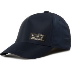 Czapka z daszkiem EA7 EMPORIO ARMANI - 275918 0P842 06935 Navy Blue. Niebieskie czapki męskie EA7 Emporio Armani, bez wzorów, z poliesteru. Za 289,00 zł.