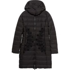 Desigual płaszcz damski Padded Mandala 38 czarny. Czarne kurtki damskie Desigual, na zimę, bez wzorów. Za 799,00 zł.