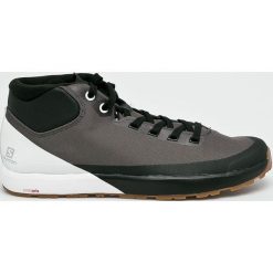 Salomon - Buty Acro Chukka. Szare buty trekkingowe męskie Salomon, z materiału, na sznurówki, outdoorowe. W wyprzedaży za 499,90 zł.